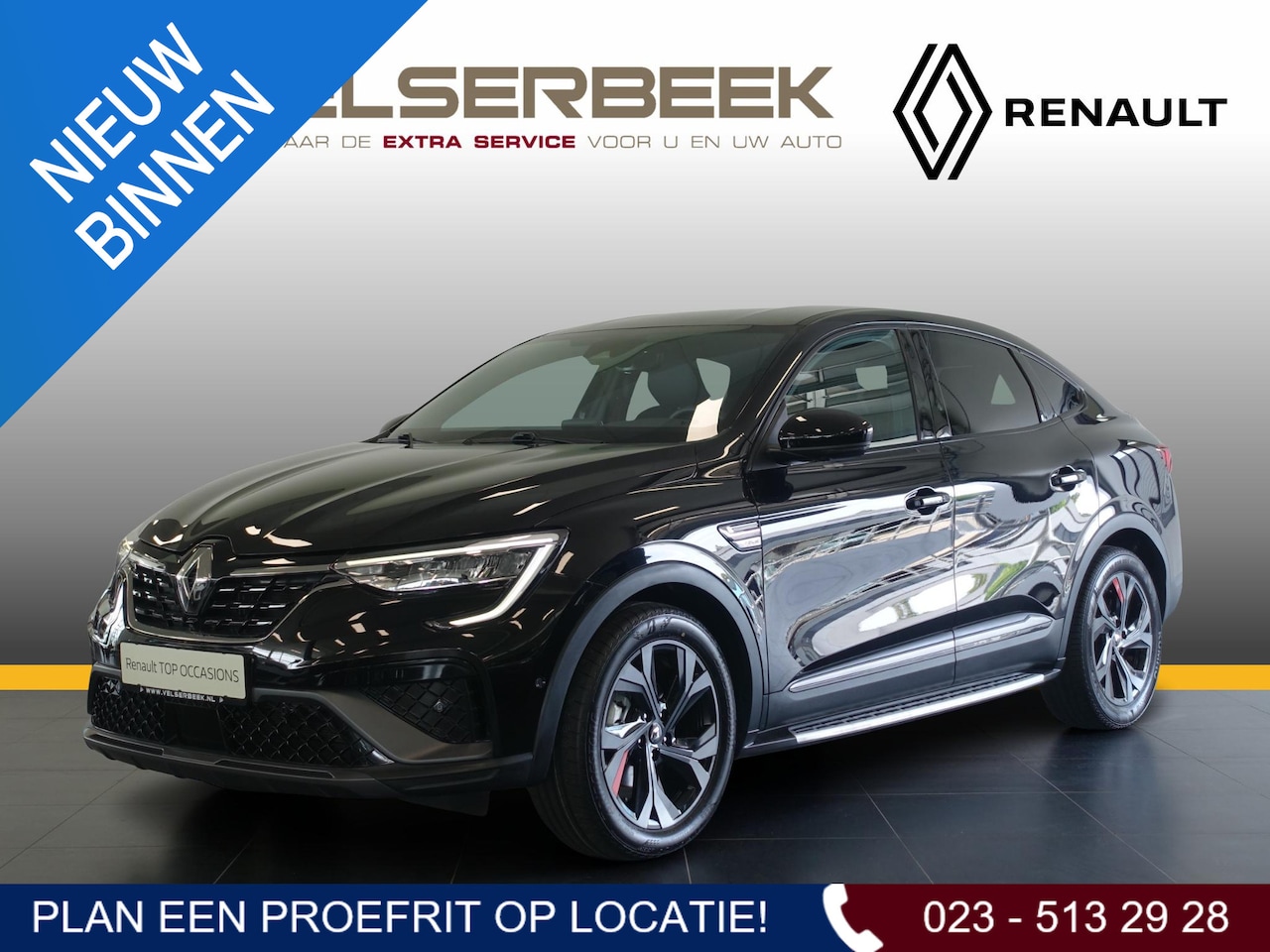 Renault Arkana - 1.6 E-Tech Hybrid 145 R.S. Line * Automaat * - AutoWereld.nl