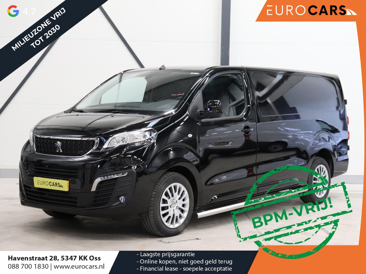 Peugeot Expert - 2.0 BlueHDI 145PK L3 Automaat Airco Navigatie Trekhaak Cruise Control - AutoWereld.nl