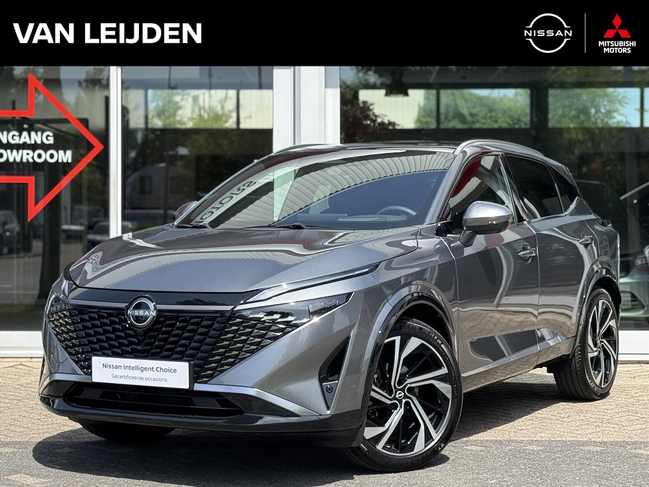 Nissan Qashqai - 1.3 Mild-Hybrid 158pk Tekna Plus | Leder | Adaptive cruise | Head-Up display | Navigatie | - AutoWereld.nl