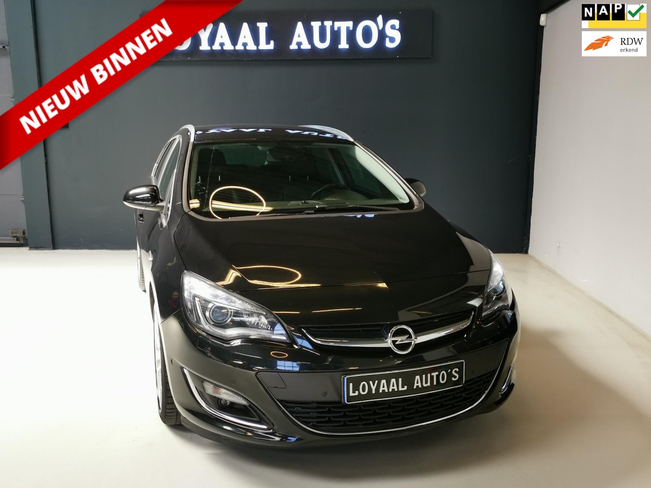 Opel Astra Sports Tourer - 1.4 Turbo Sport + | NAVI | AIRCO | CRUISE | LEDER | TREKHAAK | PDC | NAP | APK. - AutoWereld.nl