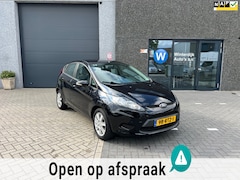 Ford Fiesta - 1.25 Limited Airco 5Drs Zwart Nap Nieuw Apk
