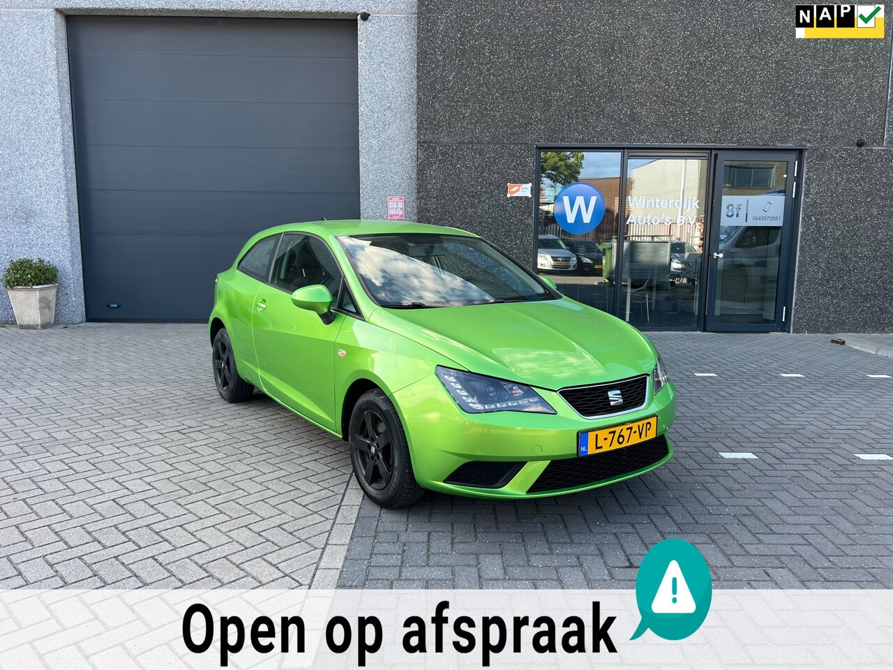 SEAT Ibiza - 1.2 Style Airco! Apple/Android Carplay! NieuwApk! - AutoWereld.nl
