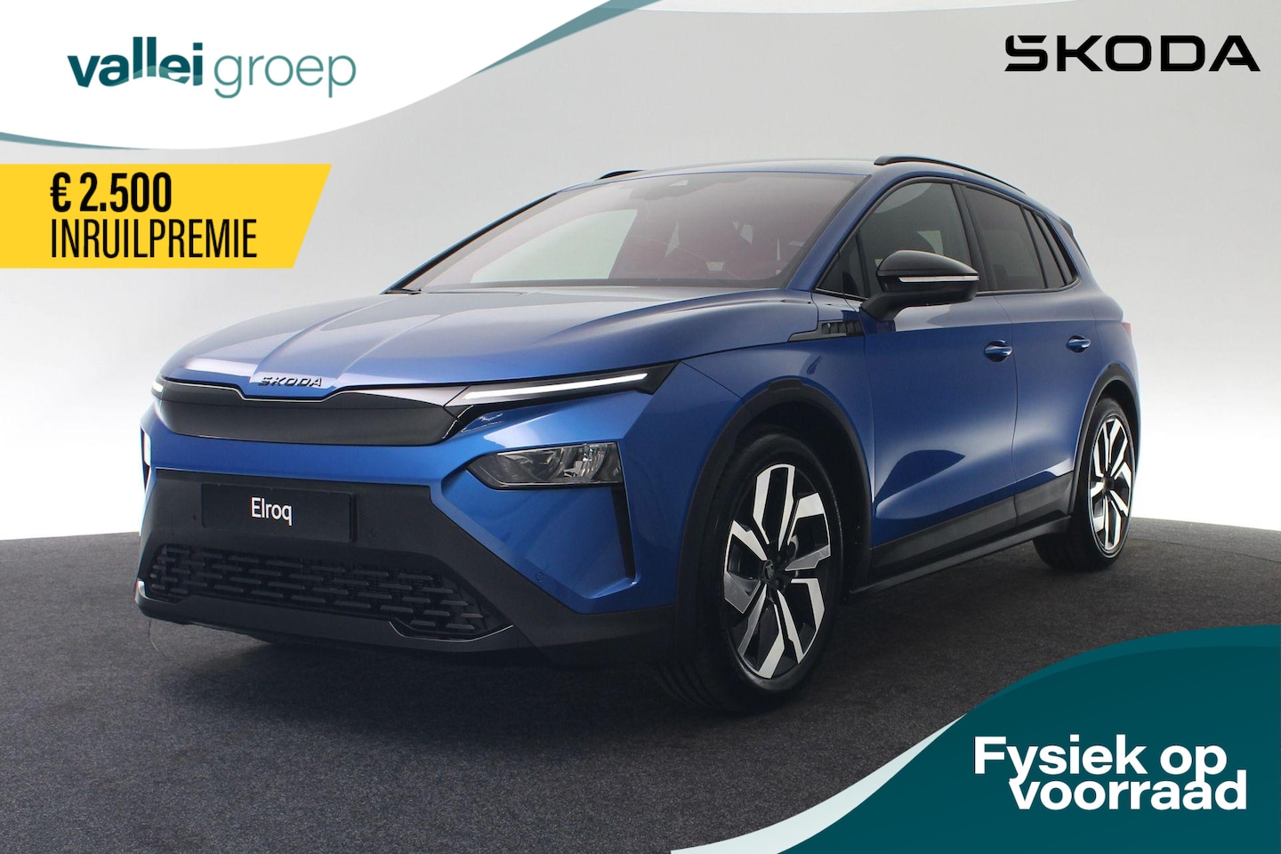 Skoda Elroq - Sportline 210 kW / 286 pk | Trekhaak | Camera | Stoelverwarming | Side Assist | Keyless - AutoWereld.nl