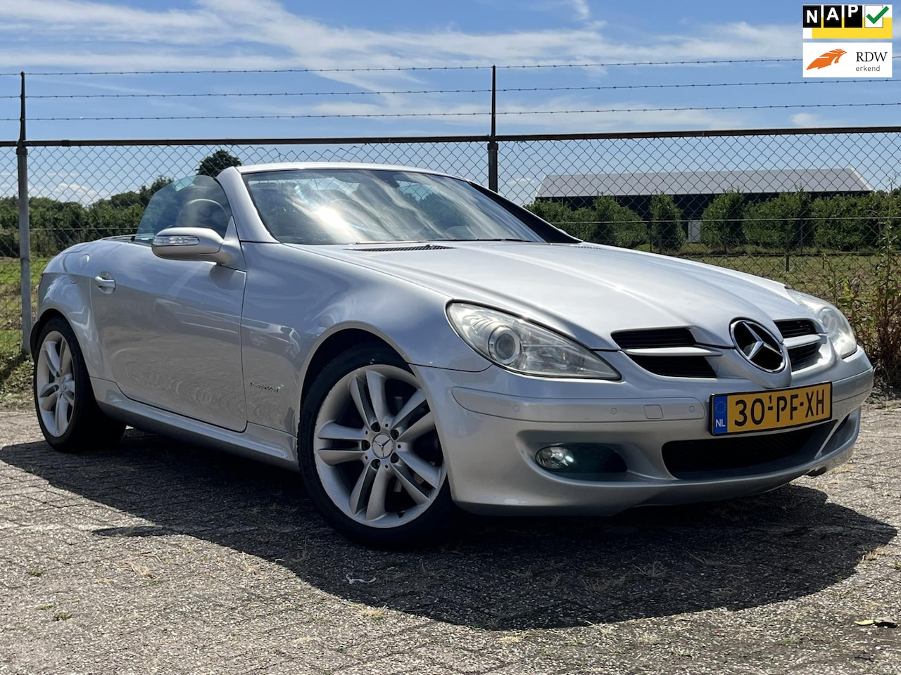 Mercedes-Benz SLK-klasse - 200 Kompressor Harman kardon Airscarf Navigatie - AutoWereld.nl