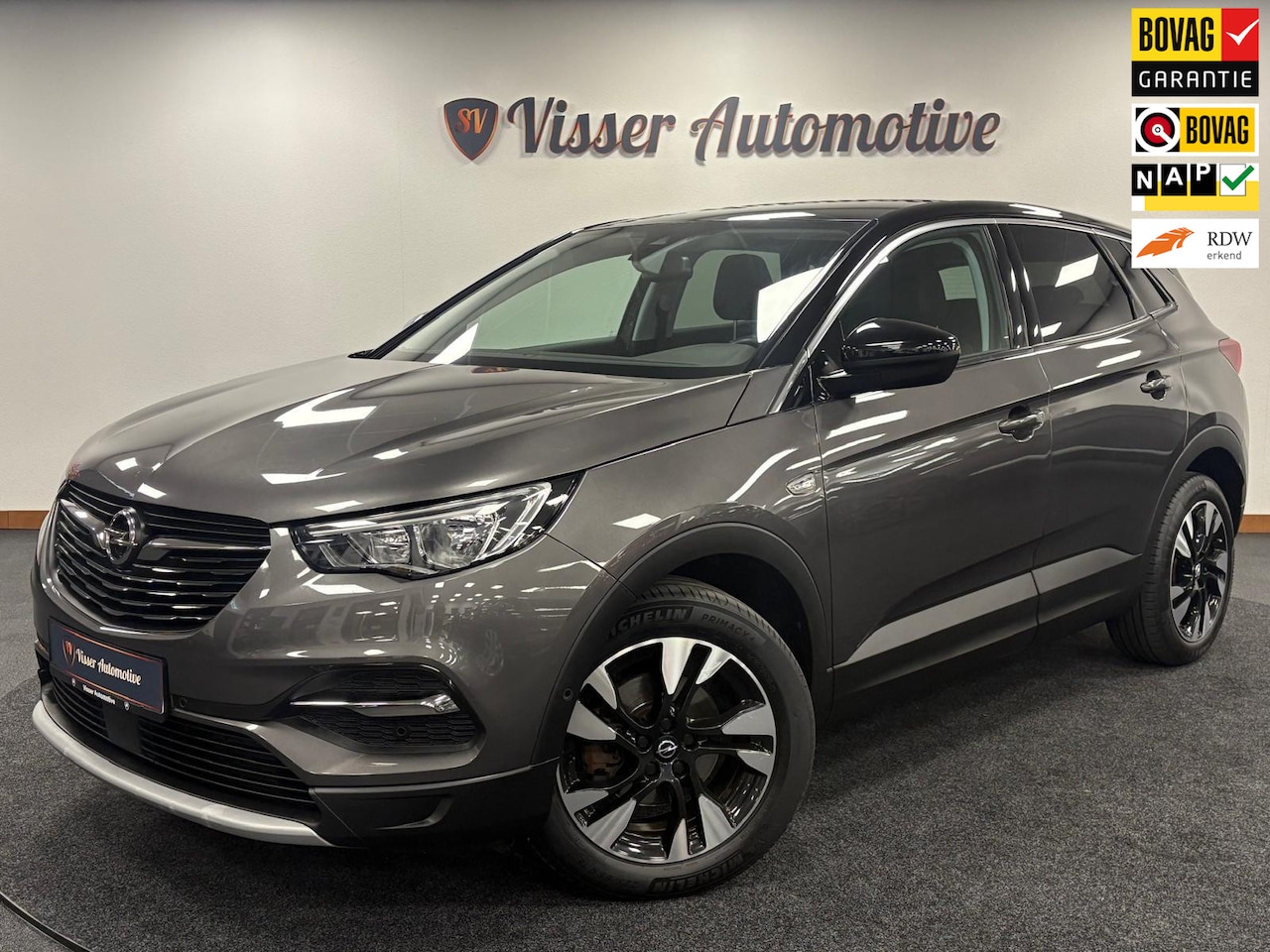 Opel Grandland X - 1.2 Turbo Innovation*Cruise-Control*PDC*Camera*Navi*Airco* - AutoWereld.nl