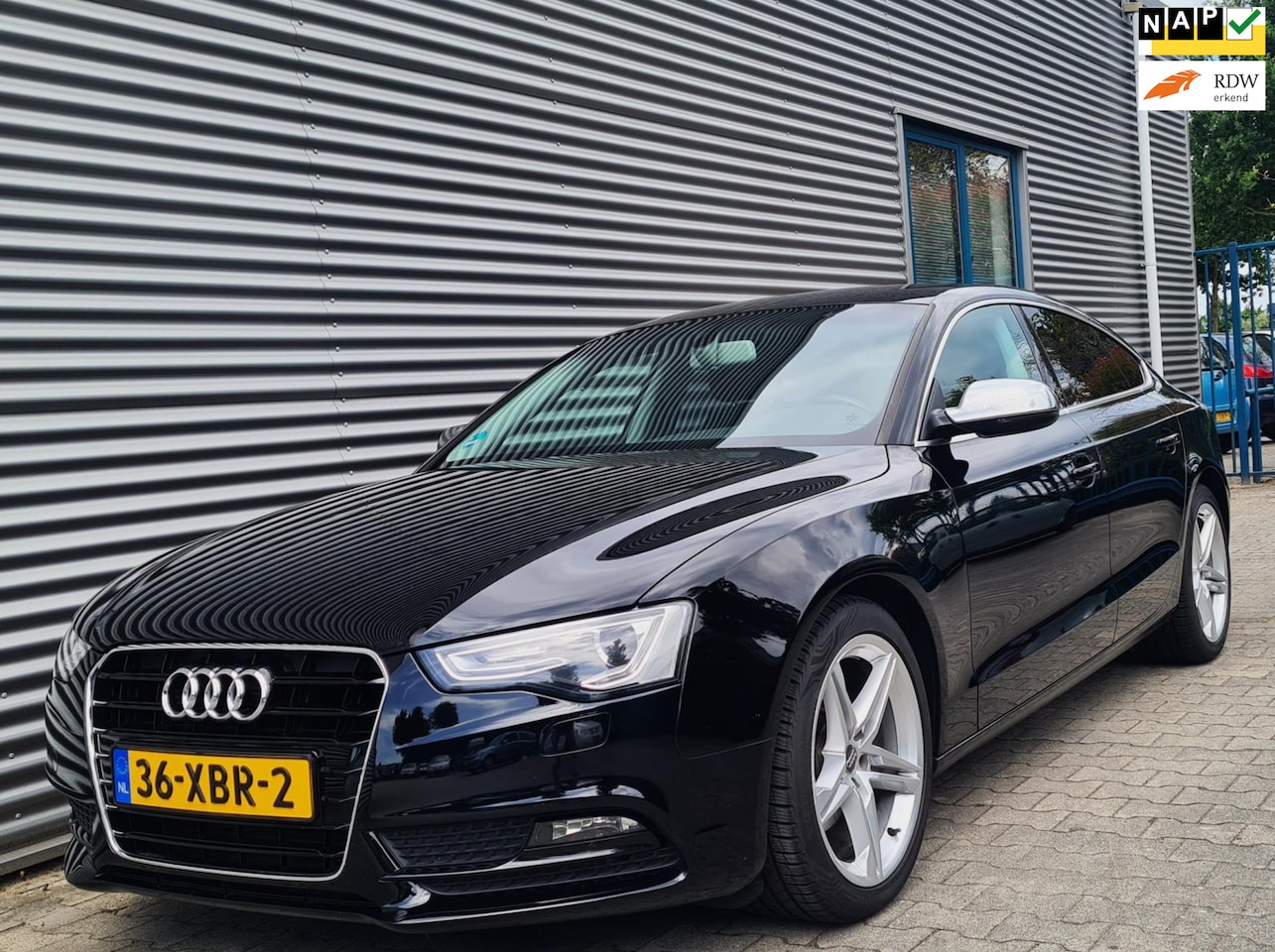 Audi A5 Sportback - 1.8 TFSI 170Pk Pro Line 05-2012 Brilliantschwarz - AutoWereld.nl