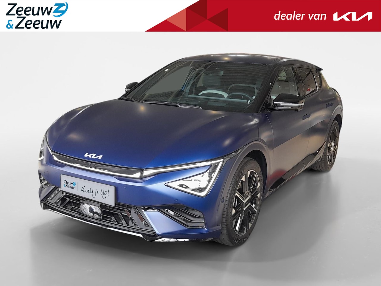 Kia EV6 - GT-Line AWD 84 kWh SNEL LEVERBAAR + BESTE PRIJS VAN NEDERLAND | MATTE KLEUR | Head-up disp - AutoWereld.nl