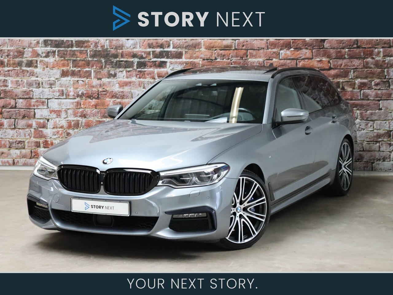 BMW 5-serie Touring - 540i xDrive High Executive M Sport Pakket Automaat / Trekhaak / Panoramadak / Head-Up Disp - AutoWereld.nl