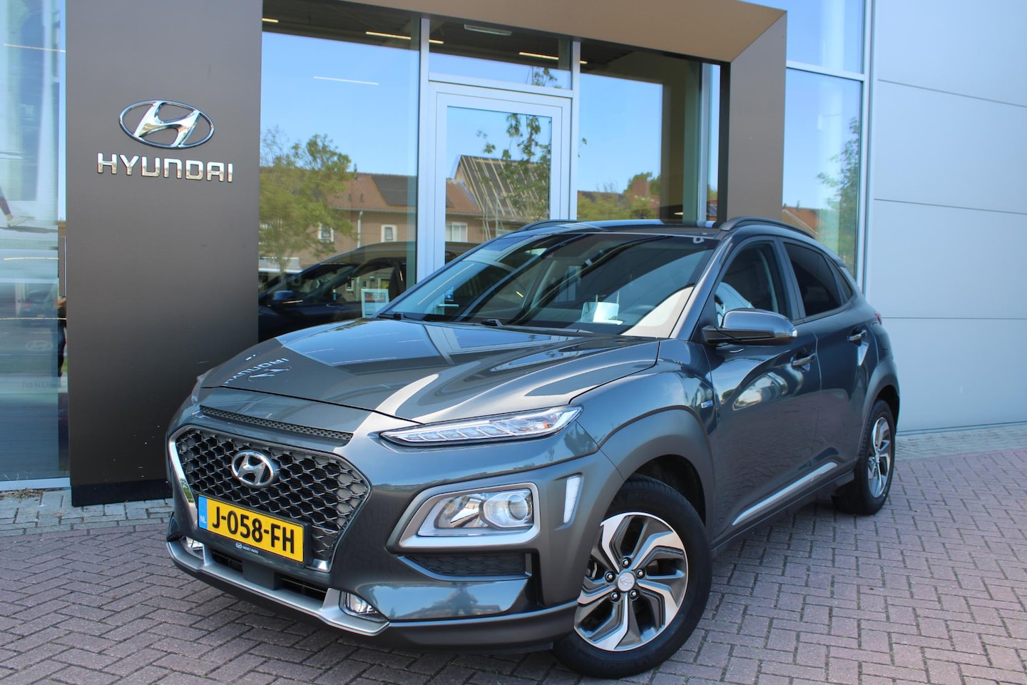 Hyundai Kona - 1.6 GDI HEV Fashion Hybrid Automaat Airco Camera Carplay Navi 39489km Nieuwstaat - AutoWereld.nl