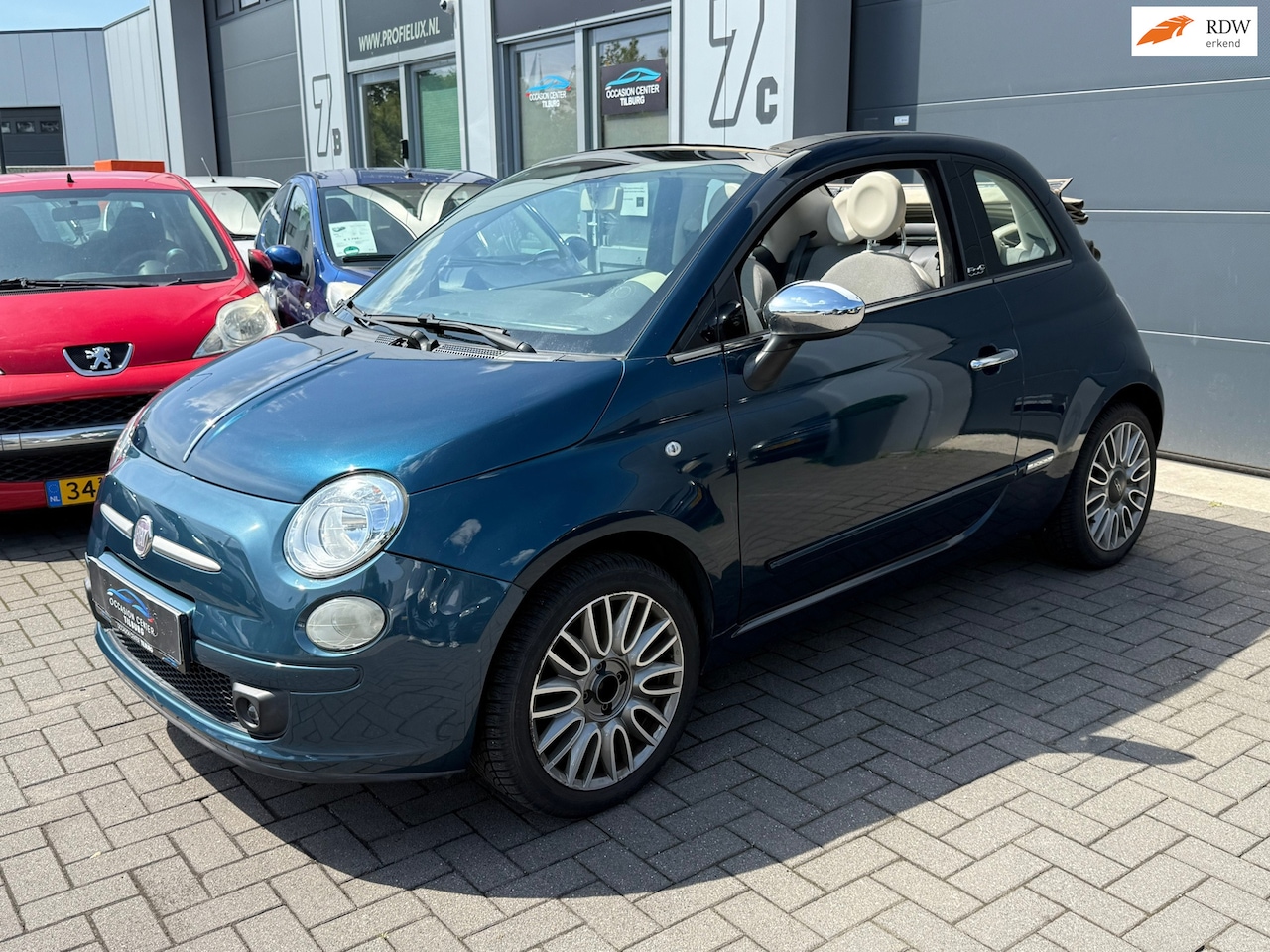 Fiat 500 C - 1.2 CABRIO | AIRCO | PARKSENSOR | APK 03-26 | - AutoWereld.nl