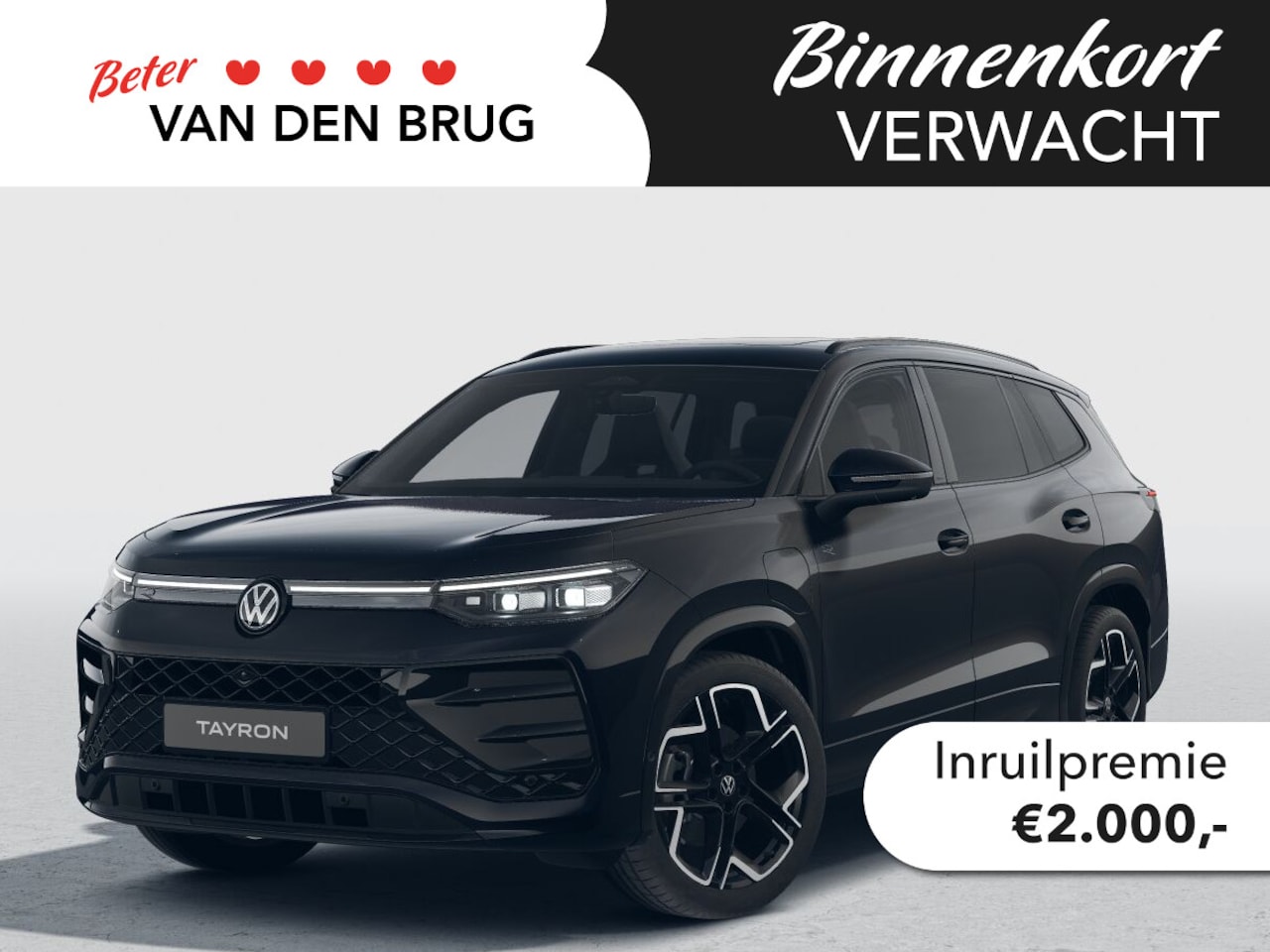 Volkswagen Tayron - R-Line-Edition 1.5 eHybrid 150 kW / 204 pk SUV 6 v | Trekhaak | Assistance Pakket Plus | B - AutoWereld.nl