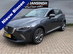 Mazda CX-3 - 2.0 SkyActiv-G 120 GT-Luxury | Lederen bekleding | Ndl auto | Camera | Navigatie | Memory