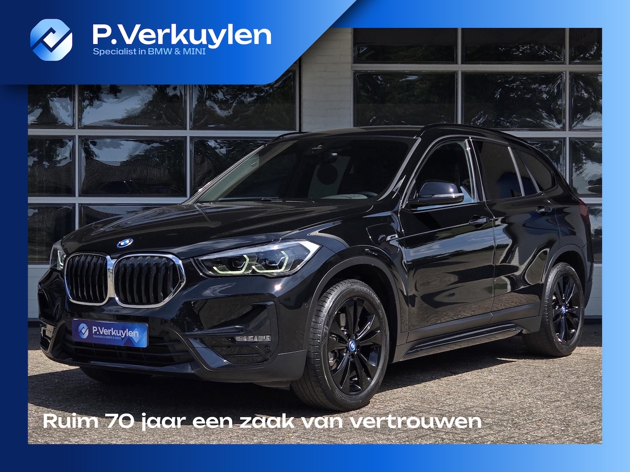BMW X1 - xDrive25e Sport Line | SPORTSTOELEN | LEDER | 18 INCH VELGEN | - AutoWereld.nl