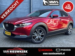 Mazda CX-30 - E-Skyactiv X 186pk Automaat Luxury | Stoelgeheugen | Elek. Klep | Navi & Carplay | Leer |