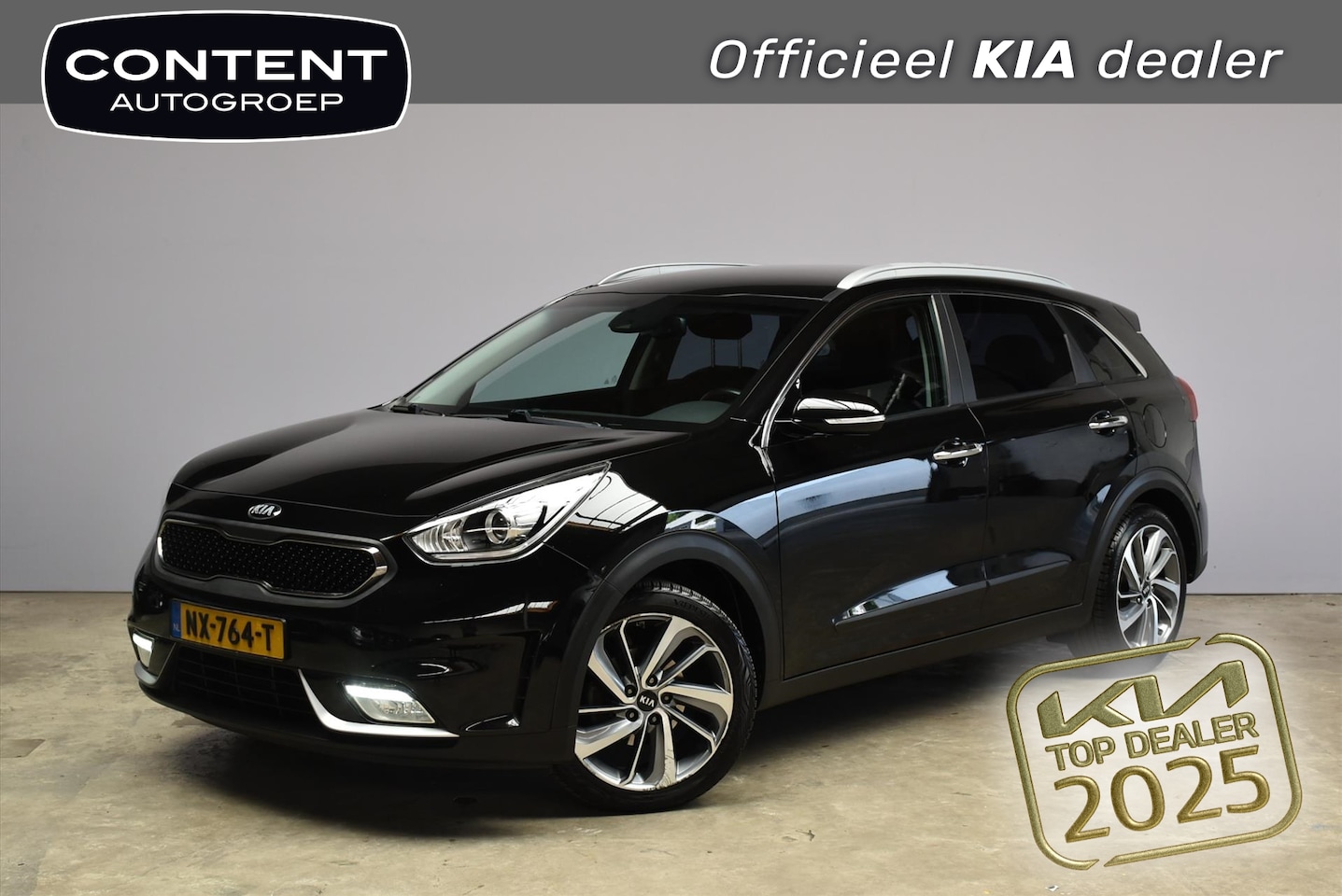 Kia Niro - 1.6 GDi Hybrid 141pk DCT6 First Edition TREKHAAK - AutoWereld.nl