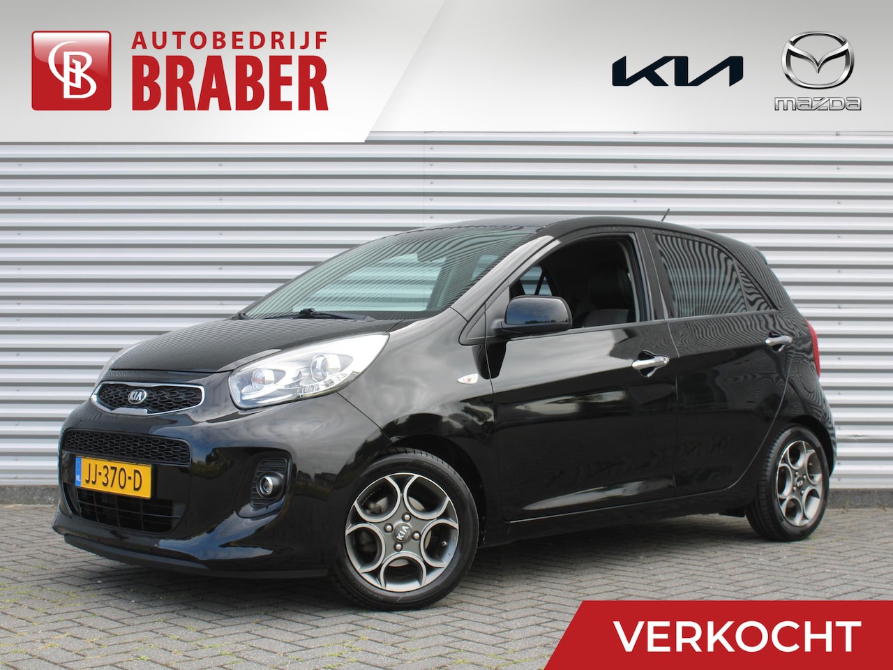 Kia Picanto - 1.0 CVVT DynamicLine | Airco (automatisch) | 14" LM | Cruise | Stuurwielbediening | - AutoWereld.nl
