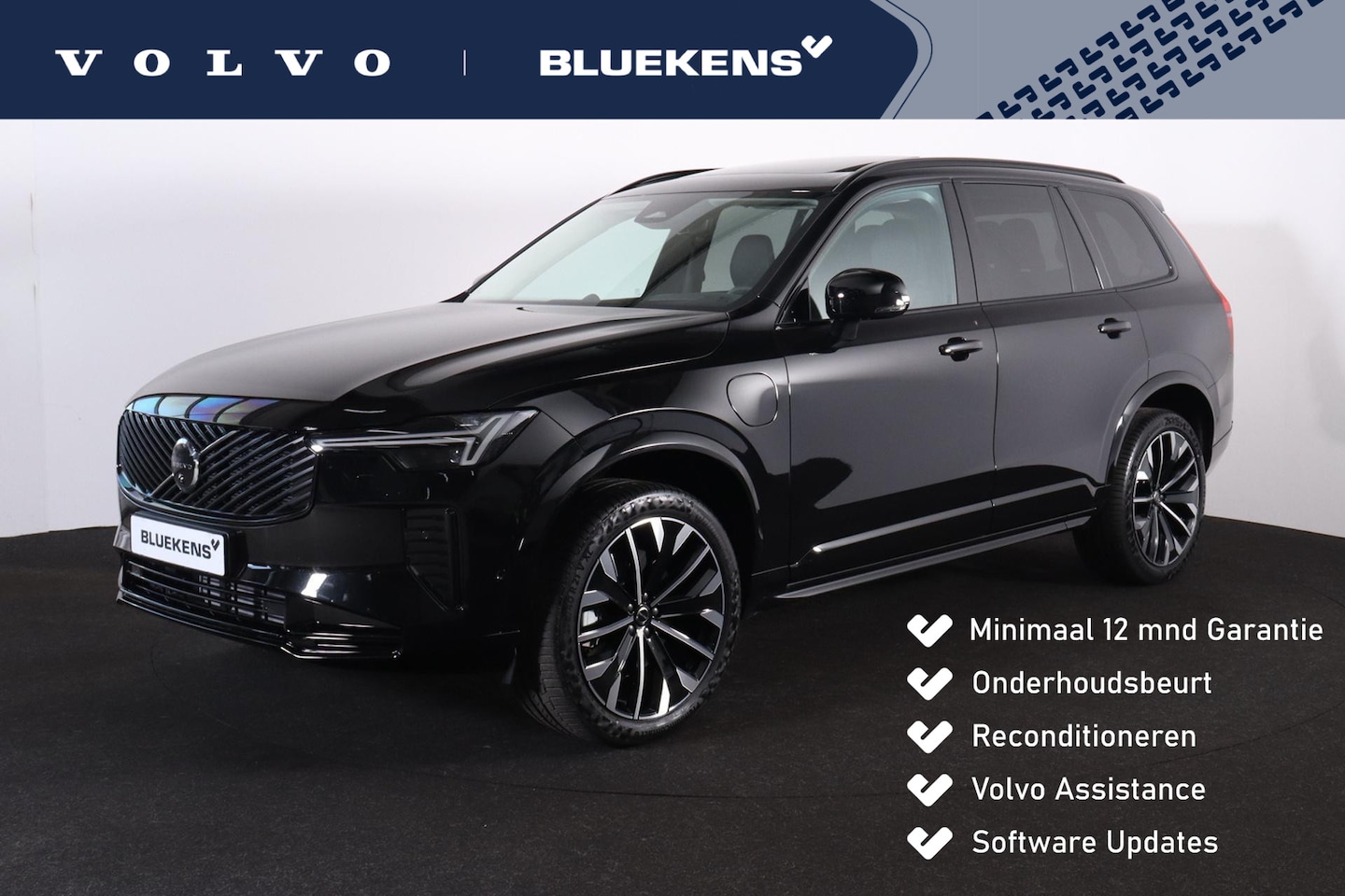 Volvo XC90 - T8 Recharge AWD Ultra Dark - LONG RANGE - Panorama/schuifdak - IntelliSafe Assist & Surrou - AutoWereld.nl
