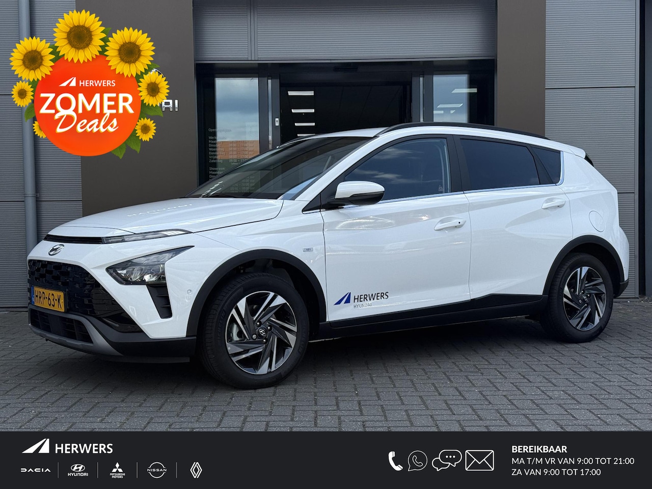 Hyundai Bayon - 1.0 T-GDI Premium Automaat / Stoel- & Stuurverwarming / LED Verlichting / Climate Control - AutoWereld.nl