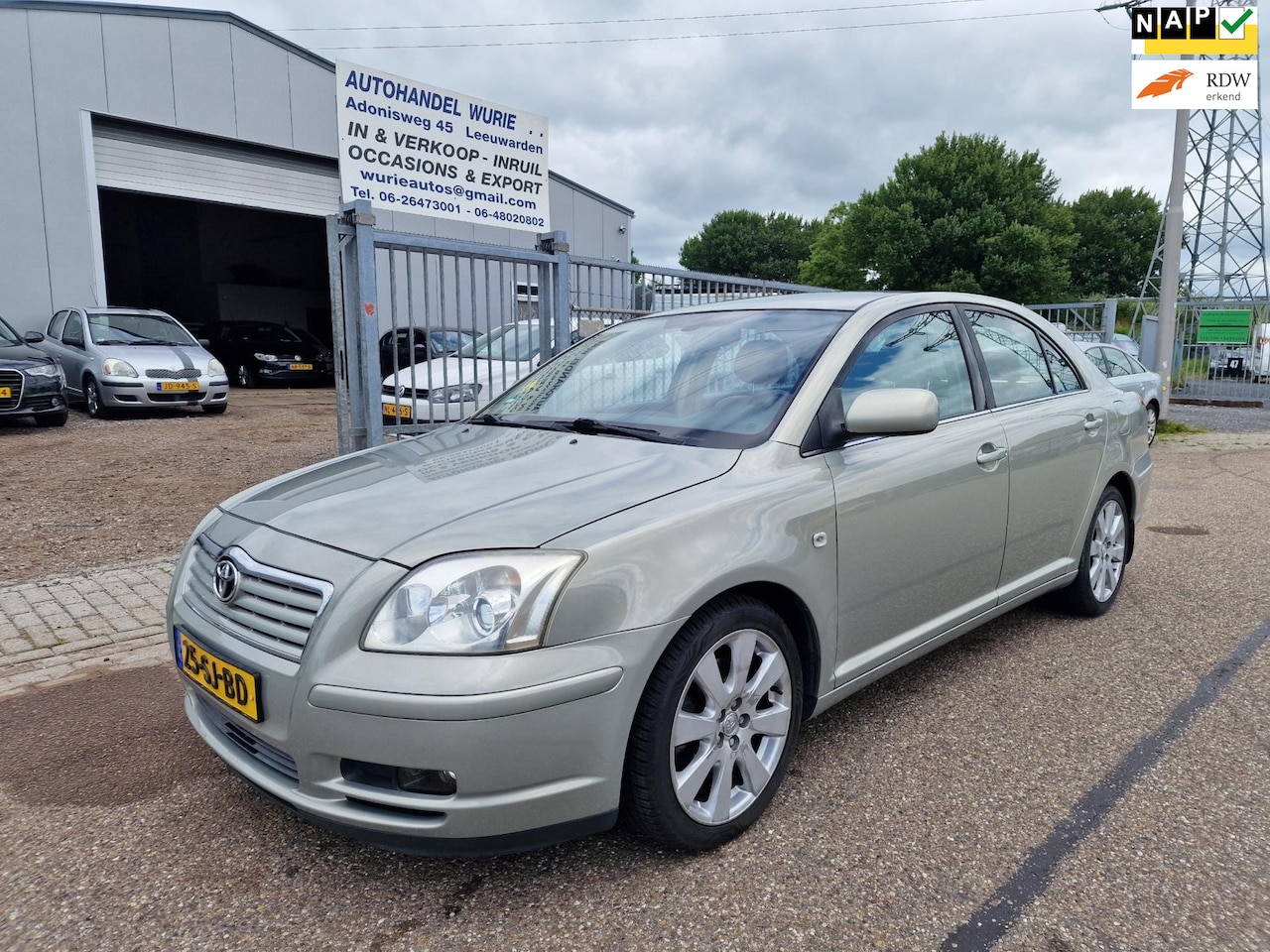Toyota Avensis - 2.0 VVTi Linea Sol/Automaat/Apk04-07-2026 - AutoWereld.nl