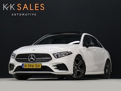 Mercedes-Benz A-klasse - 180 AMG Sport [SCHUIFKANTELDAK, APPLE CARPLAY, ANDROID, HALF LEDER, CAMERA, STOELVERWARMIN
