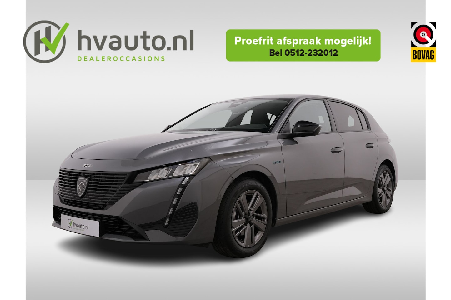 Peugeot 308 - 1.2 PURETECH 130PK BUSINESS EAT8 | Navi | Clima | Privacy Glass - AutoWereld.nl