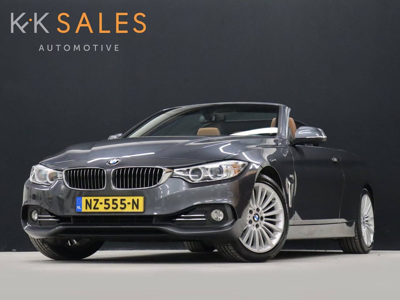 BMW 4-serie Cabrio - 420i Centennial High Executive [MEMORY SEATS, VOL LEDER, STOELVERWARMING, PDC ACHTER, BLUE - AutoWereld.nl