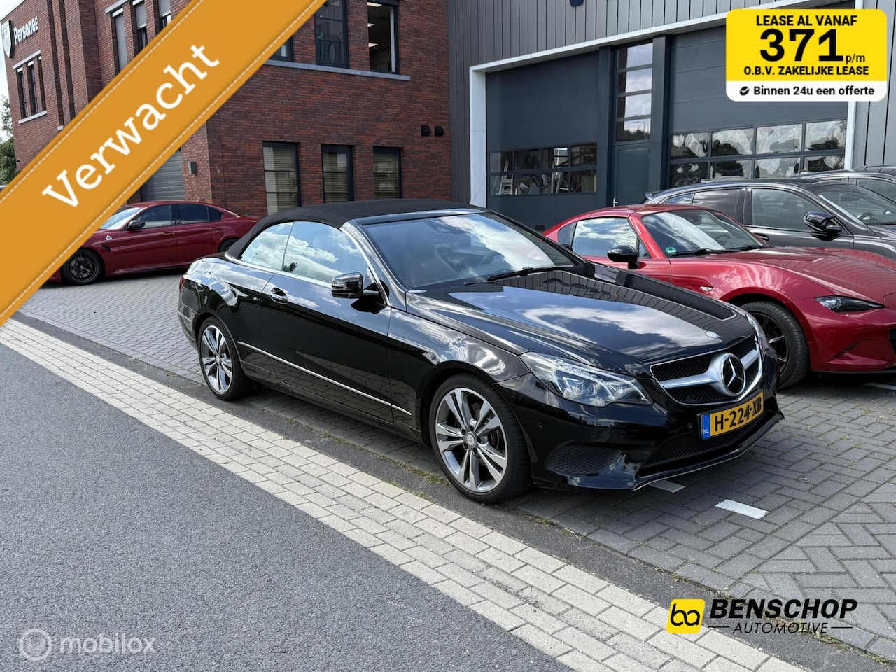 Mercedes-Benz E-klasse Cabrio - 350 Prestige Comfortstoelen Leder Memory Koeling Verwarming Distronic Camera Parkeer Rijas - AutoWereld.nl