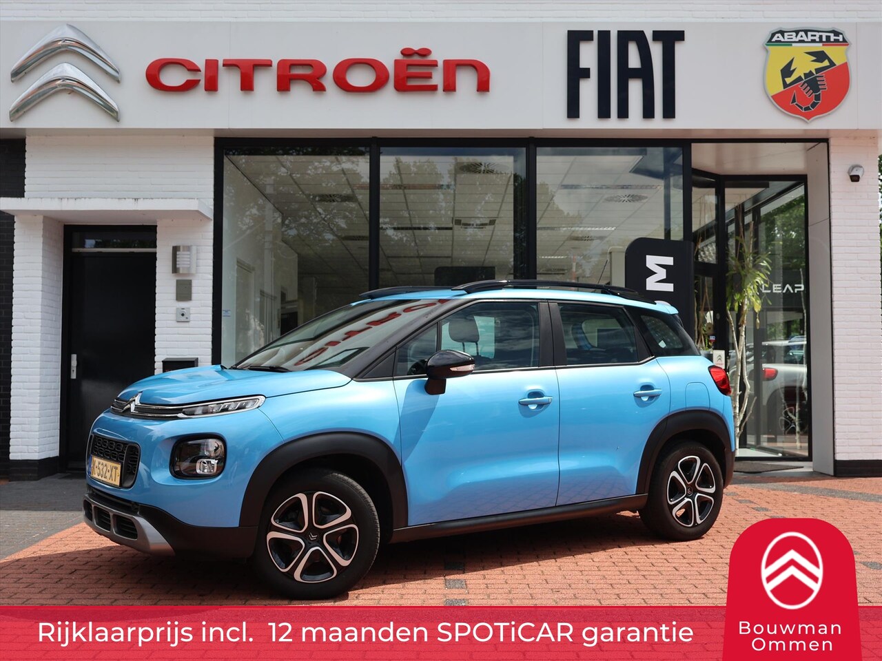 Citroën C3 Aircross - PureTech 110PK S&S Feel, Rijklaarprijs | Navigatie | Parkeersensoren | Bluetooth | Apple C - AutoWereld.nl