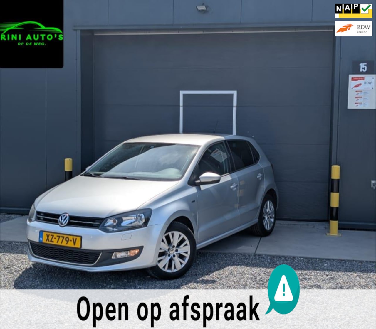 Volkswagen Polo - 1.2-12V BlueMotion Comfortline NAP - AIRCO - HD Touchscreen - AutoWereld.nl