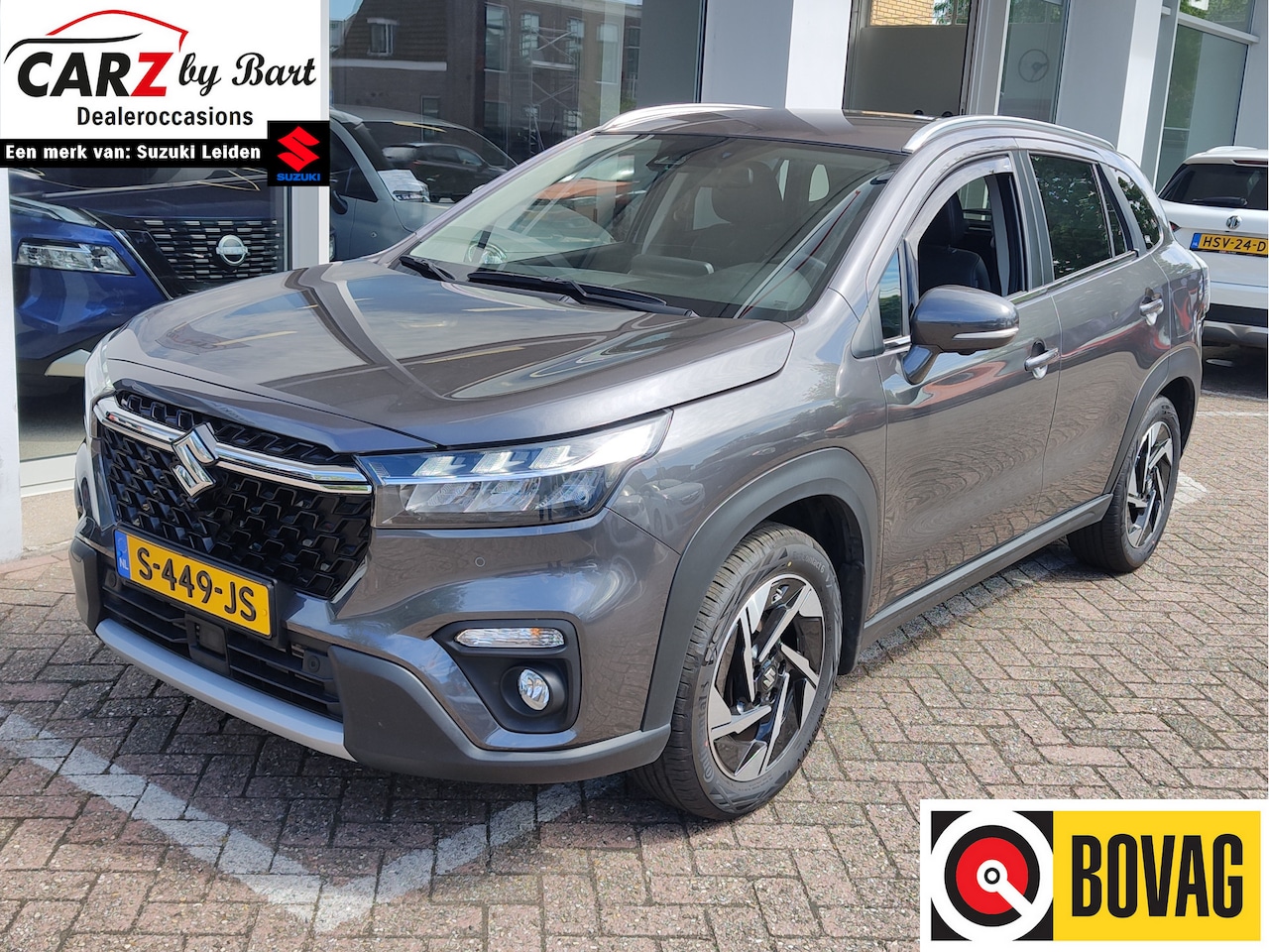Suzuki S-Cross - 1.4 BOOSTERJET STYLE SMART HYBRID 360 Camera | Dodehoeksensoren | Keyless - AutoWereld.nl
