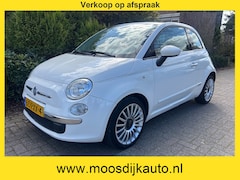 Fiat 500 - 1.2 Lounge 1e eig/ airco/ electr. panorama dak / met NAP/ Nw-APK/ verkoop op afspraak 06-5