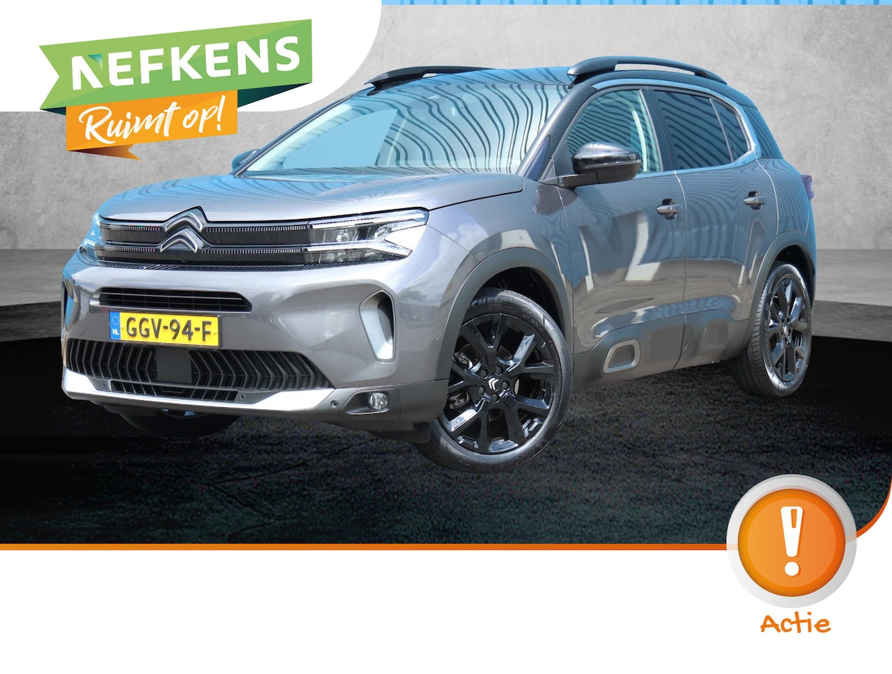 Citroën C5 Aircross - 1.2 136PK Hybrid ë-Series |  AppleCarPlay/AndroidAuto | Alcantara/Lederen Bekleding | Crui - AutoWereld.nl