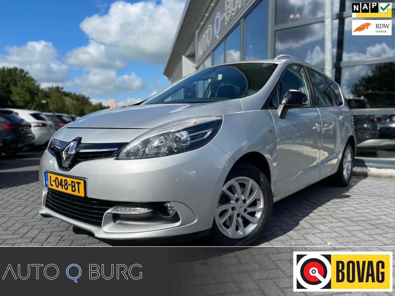 Renault Grand Scénic - 1.2 TCe Limited | Navi | PDC | Cruise | Airco | Climate | LMV | - AutoWereld.nl