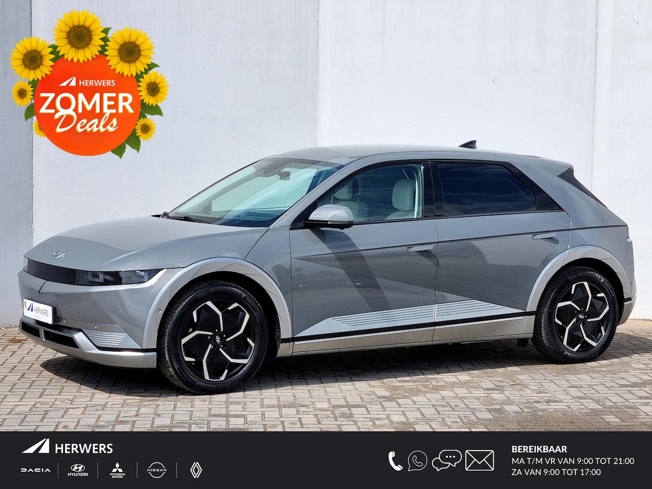Hyundai IONIQ 5 - Lounge 77.4 kWh Automaat / 1600KG Trekgewicht / Lederen Bekleding / HUD / Cruise Control A - AutoWereld.nl