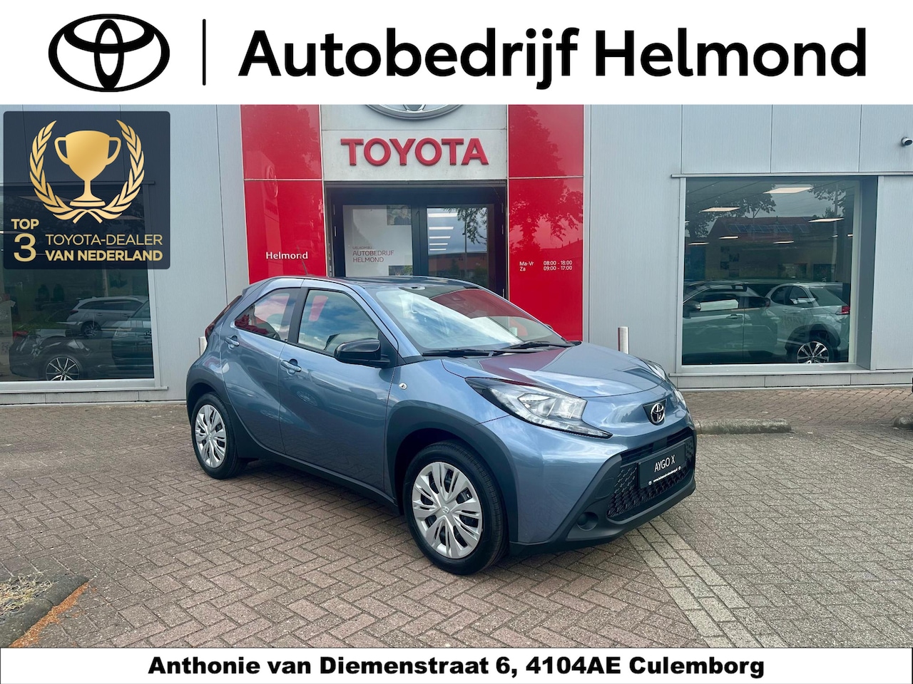 Toyota Aygo X - 1.0 VVT-i MT play 1.0 VVT-i MT Play - AutoWereld.nl
