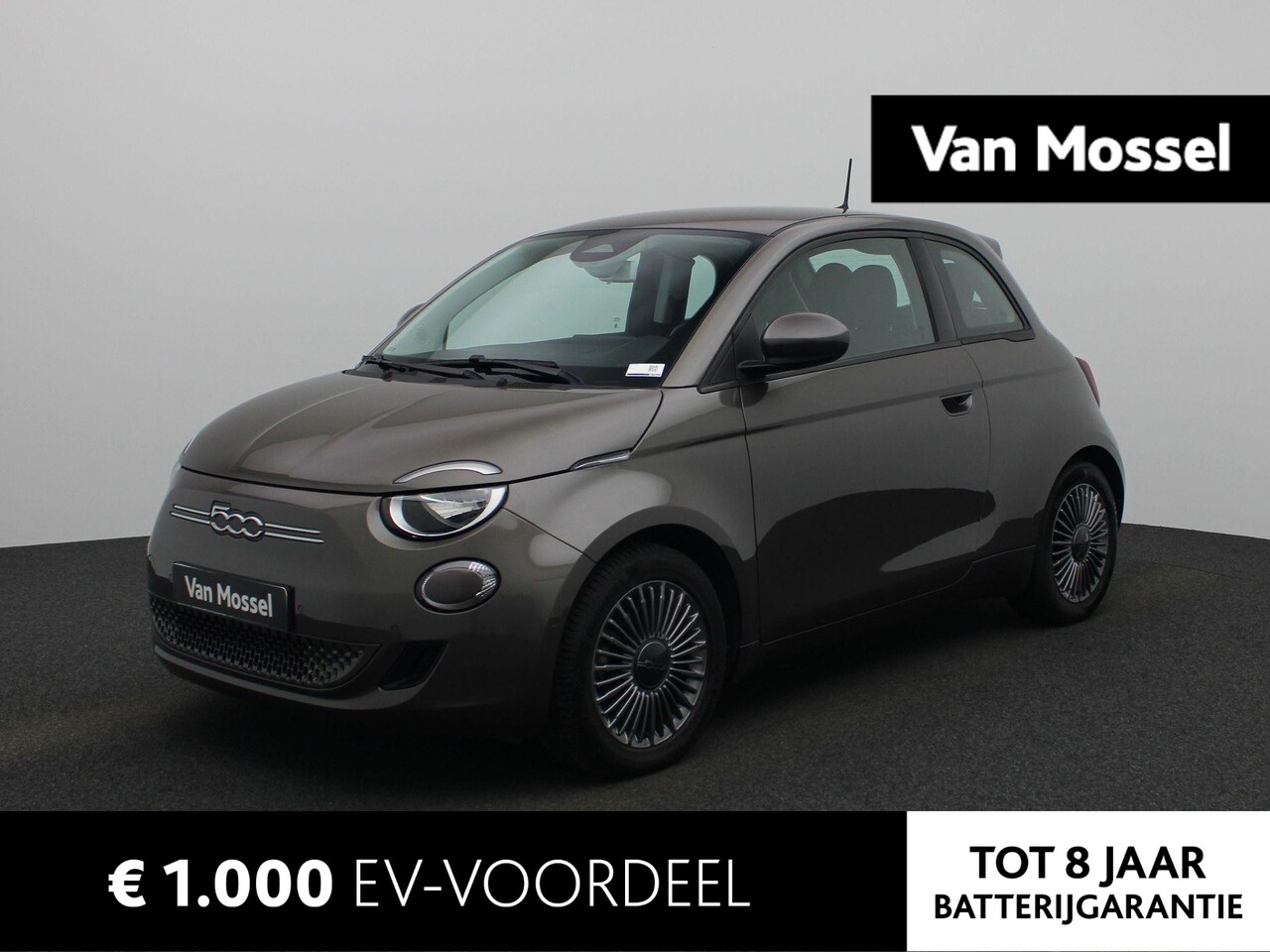 Fiat 500 - Icon 42 kWh | ACHTERUITRIJCAMERA | NAVIGATIE | CRUISECONTROL | PARKEERSENSOREN | STOELVERW - AutoWereld.nl