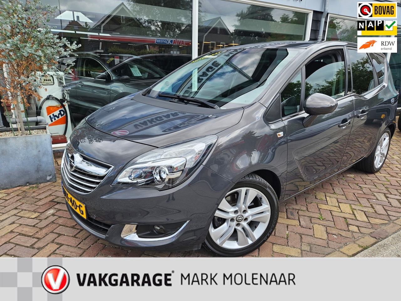 Opel Meriva - 1.4 Turbo Cosmo 1.4 Turbo cosmo,leder,automaat,mooie auto - AutoWereld.nl