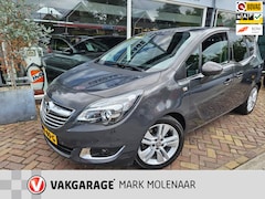 Opel Meriva - 1.4 Turbo cosmo, leder, automaat, mooie auto