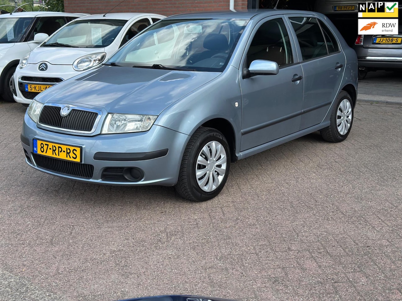 Skoda Fabia - 1.4-16V Ambiente 5 DEURS, AIRCO, APK!! - AutoWereld.nl