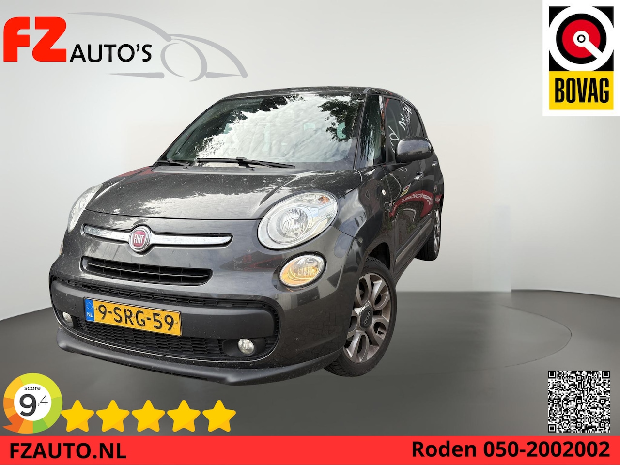 Fiat 500 L Living - 0.9 TwinAir Lounge 7p. - Climate Controle - Achteruitrijcamera - Navigatie - AutoWereld.nl