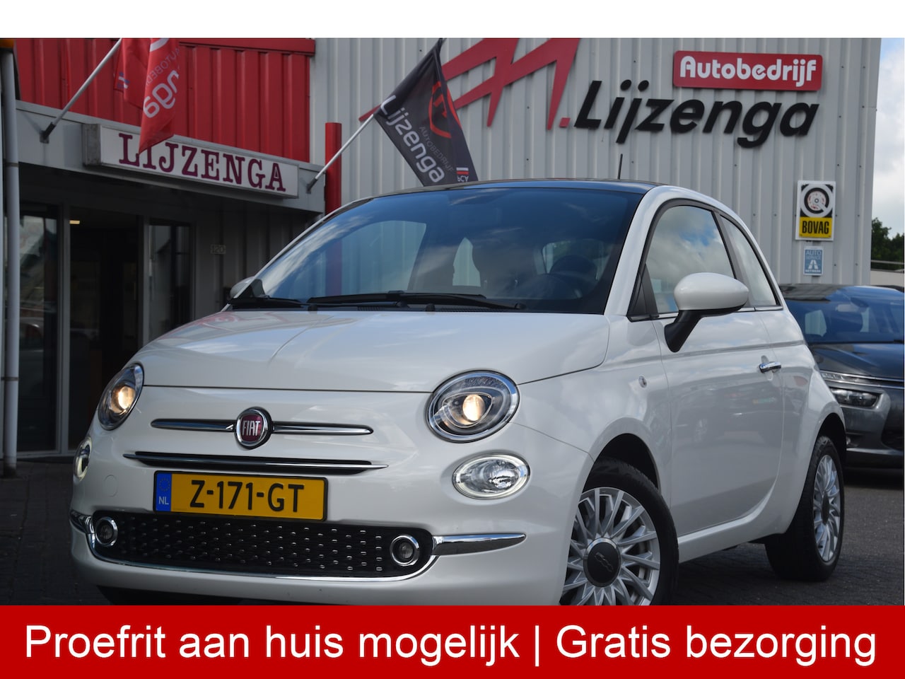 Fiat 500 - 1.0 Hybrid Dolcevita Finale Carplay | Pano | LMV | DAB | Airco | Cruise - AutoWereld.nl