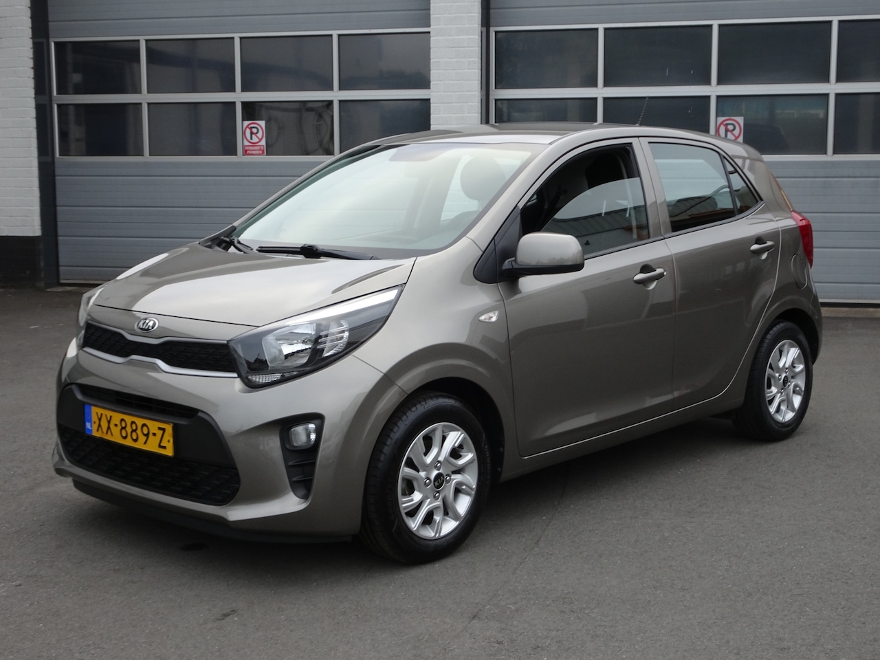 Kia Picanto - 1.0 CVVT EconomyPlusLine Airco, elektrische ramen, centrale vergrendeling, licht metalen v - AutoWereld.nl
