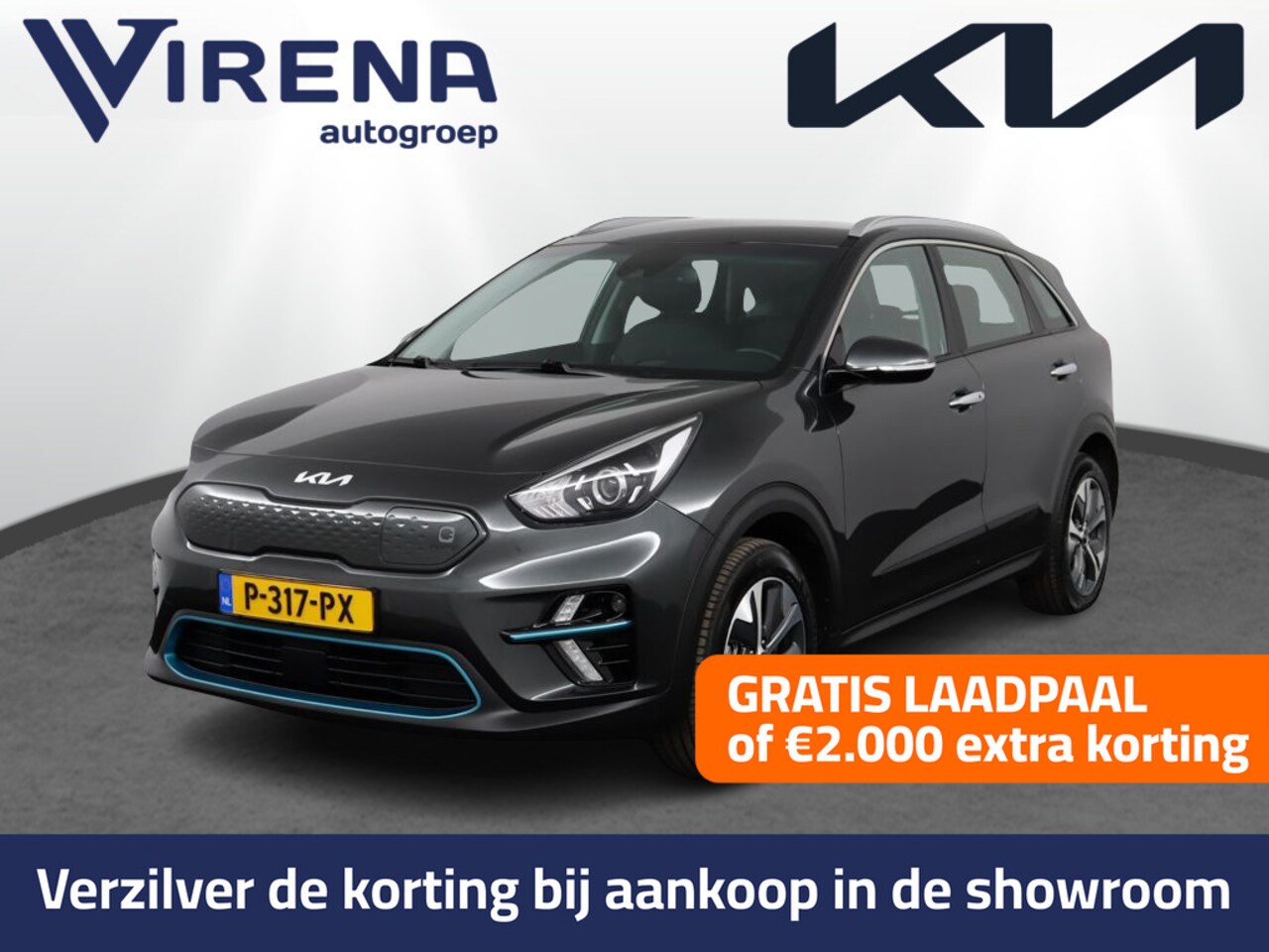 Kia e-Niro - DynamicLine 64 kWh -SOH 99% - Trekhaak - Apple CarPlay/Android Auto - Achteruitrijcamera - - AutoWereld.nl