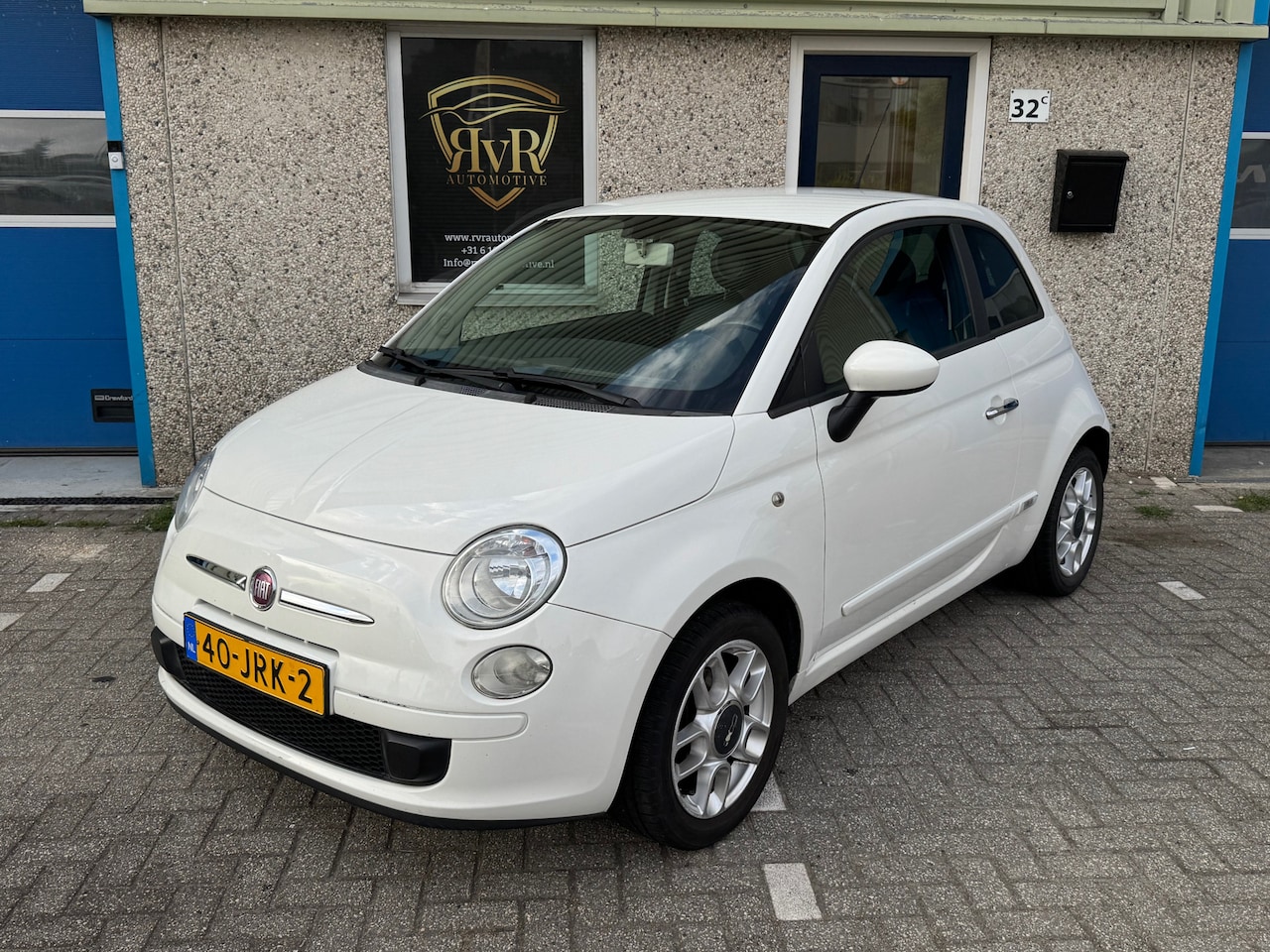 Fiat 500 - 1.2 Sport AUT Zwart stuur en accenten Half Leder - AutoWereld.nl