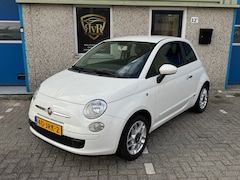 Fiat 500 - 1.2 Sport AUT Zwart stuur en accenten Half Leder
