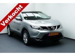 Nissan Qashqai - 1.2 Acenta. Camera, Navi, Clima, Cruise, StoelVerw, 17"LMV, Haak 1200kg