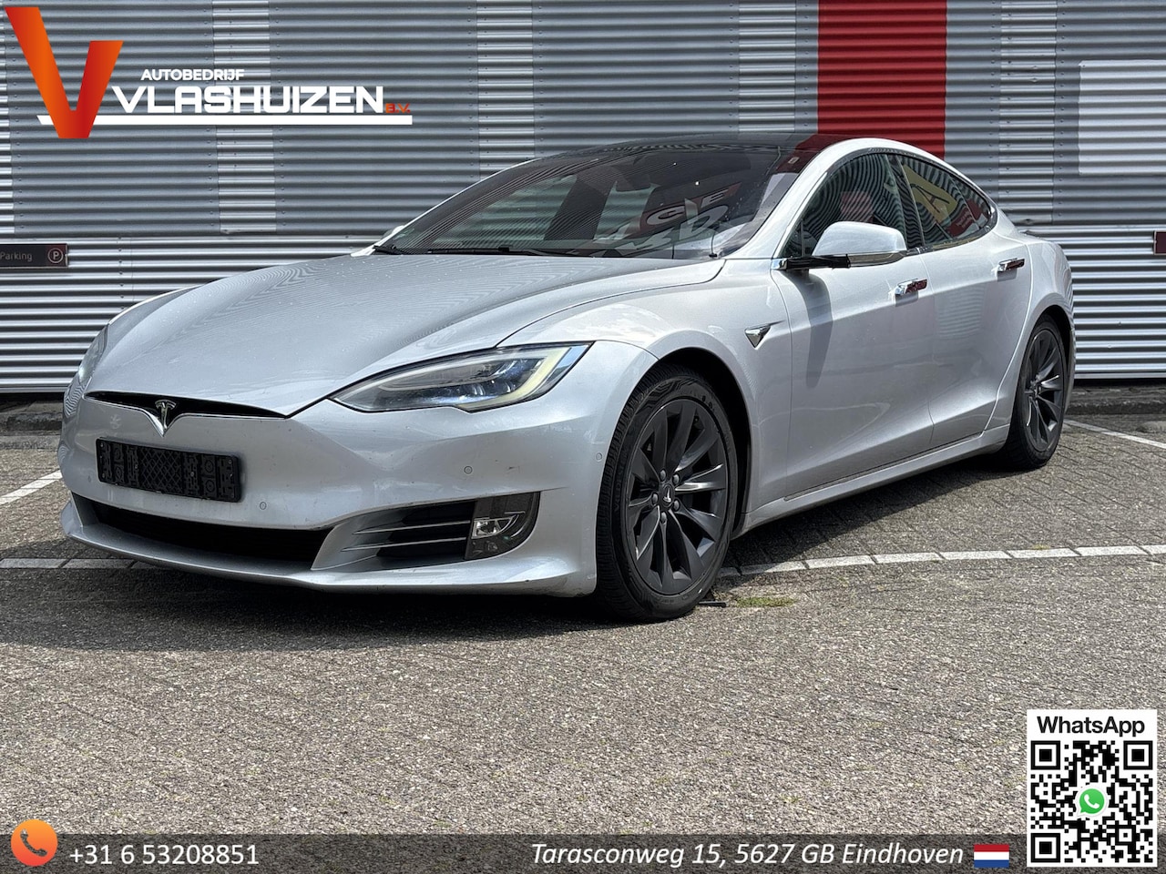 Tesla Model S - 75D Base | € 14.800,- NETTO! | Luchtvering | Leder | Pano | Autopilot | Climate | Cruise | - AutoWereld.nl