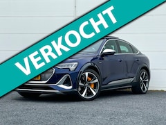 Audi e-tron Sportback - S quattro 95 kWh 503 PK Org NL Pano Keyless Luchtvering Sfeerverlichting Adapt cruise cont