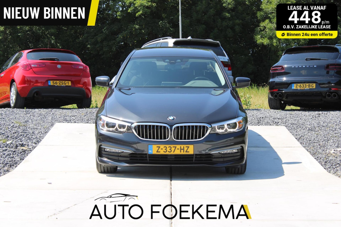 BMW 5-serie - 530e iPerformance High Executive LEDER XENON LED - AutoWereld.nl