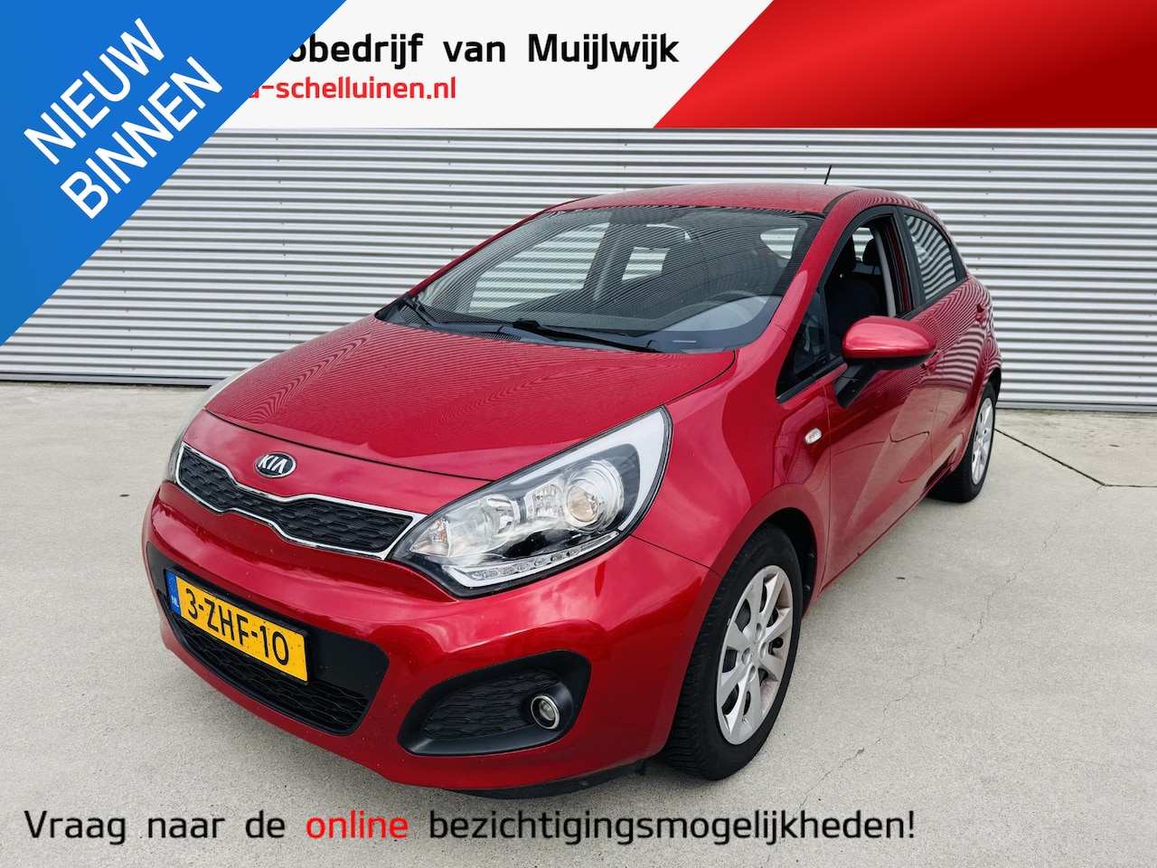 Kia Rio - 1.2 BusinessLine 85pk Airco | Cruise | Bluetooth - AutoWereld.nl